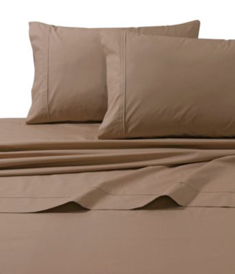 300 Thread Count Cotton Percale Extra Deep Pocket Sheet Set, California King