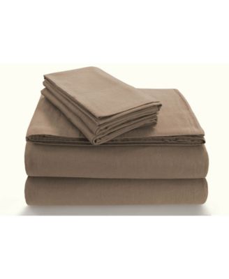Flannel Extra Deep Pocket Sheet Set, Twin