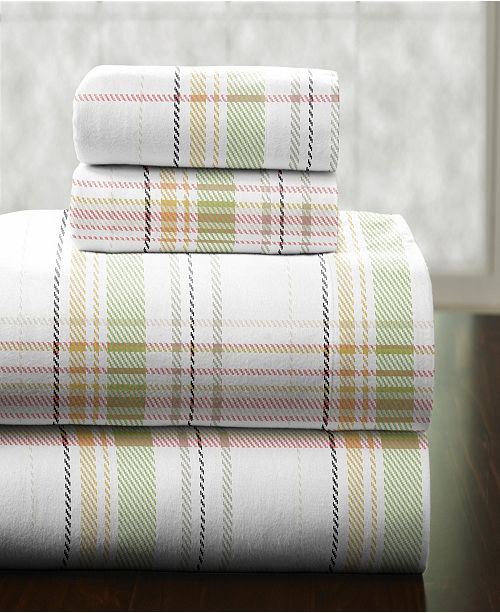 Pointehaven Heavy Weight Cotton Flannel Sheet Set Queen & Reviews - Sheets & Pillowcases - Bed ...