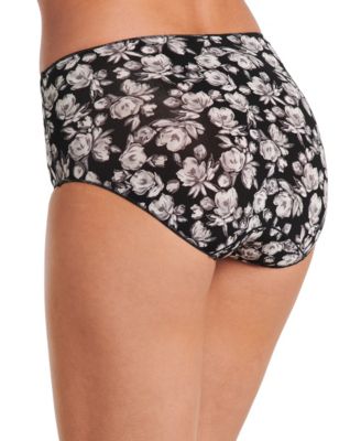 No Panty Line Promise Hip Brief Underwear 1372, Extended Sizes