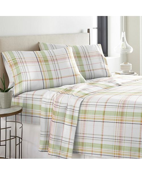 Pointehaven Heavy Weight Cotton Flannel Sheet Set King & Reviews - Sheets & Pillowcases - Bed ...