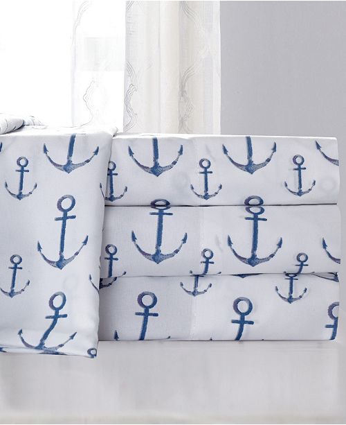 Anchors Twin Xl Sheet Set - 