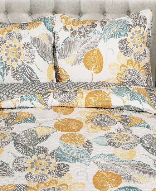 Lush Decor Layla 3 Pc Set Full Queen Quilt Set Reviews Quilts