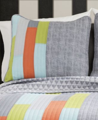 Lush Décor Shelly Stripe 2-Pc. Quilt Set, Twin