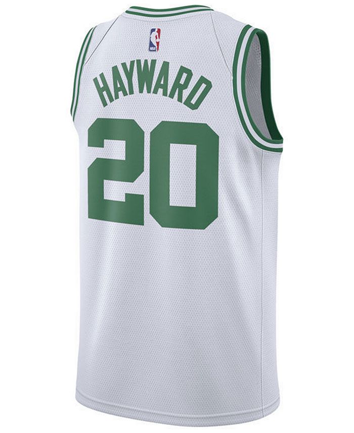 Nike Gordon Hayward Boston Celtics Association Jersey, Big 20) - Macy's
