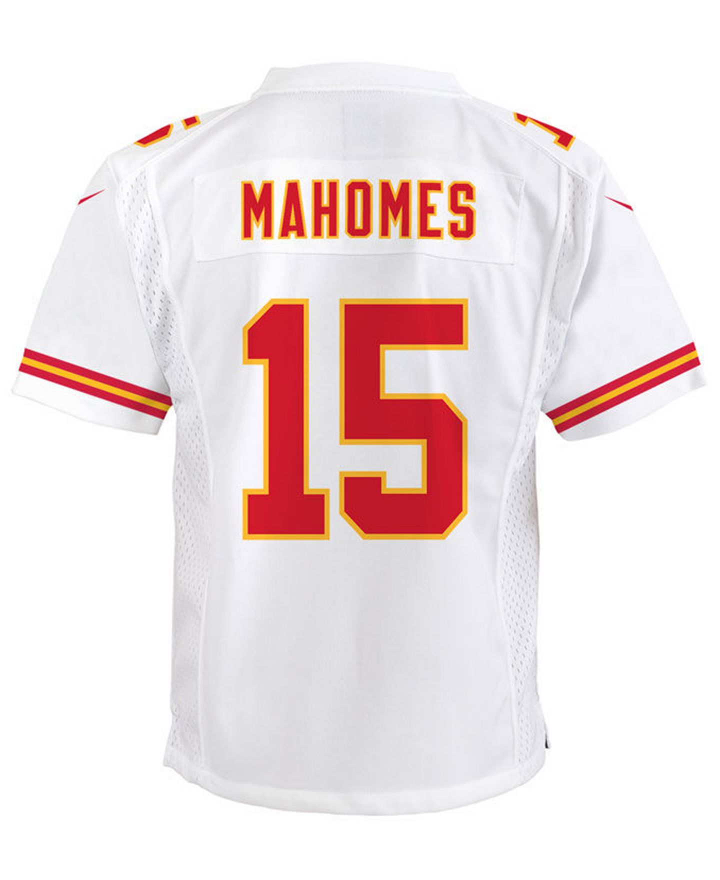 Детское джерси Nike Pat Mahomes Kansas City Chiefs Game, 8-20 лет, цвет: Красный — фото 3
