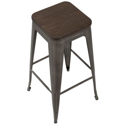 Oregon Stackable Barstool Set of 2
