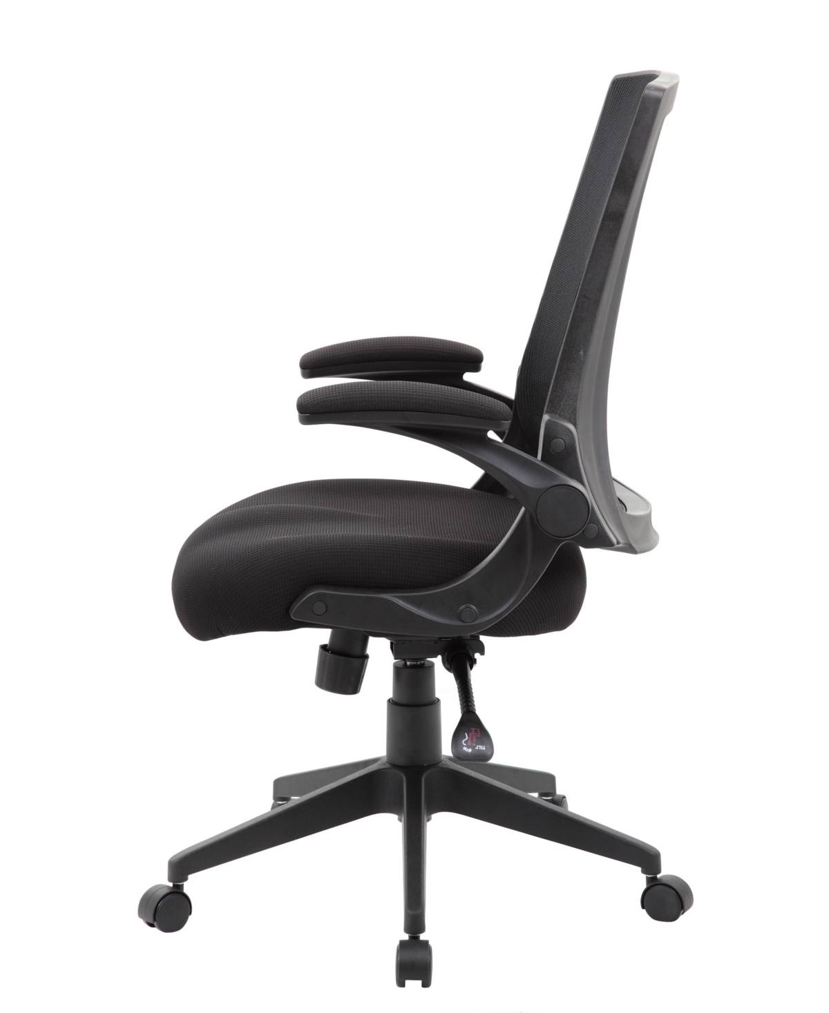 Boss Office Products Mesh Back Task Chair w/Flip Arm