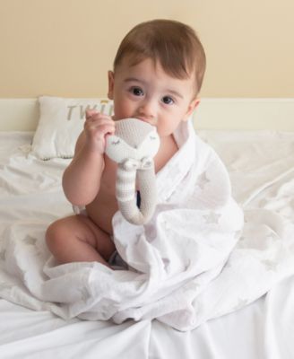 living textiles baby rattle