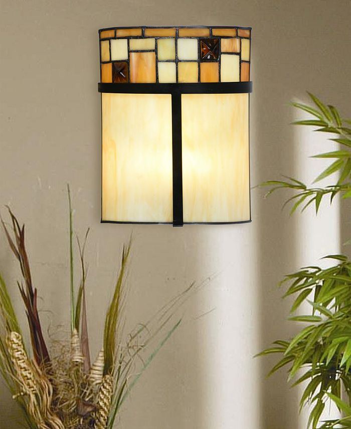 Dale Tiffany Sundance Led Tiffany Wall Sconce - Macy's