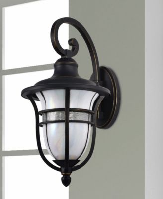 Kenya 17.5"H Outdoor Tiffany Wall Sconce