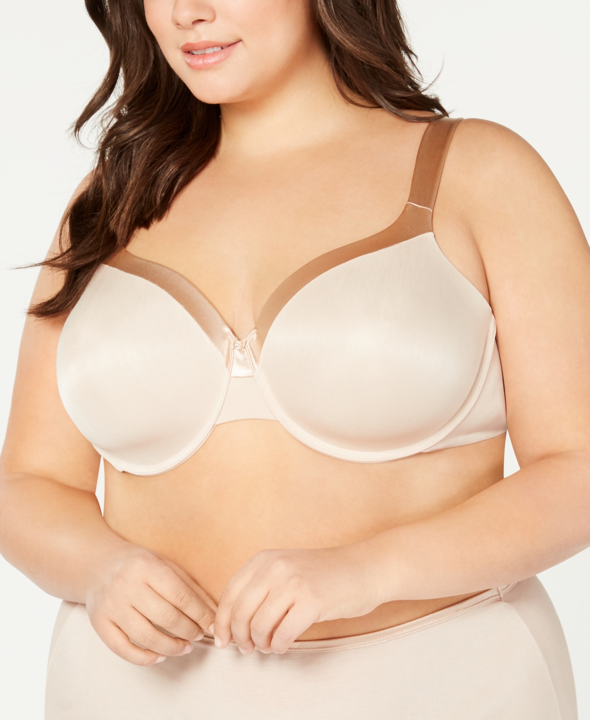 Illumination Full Figure Underwire Contour Bra 76338 - Romance Blue