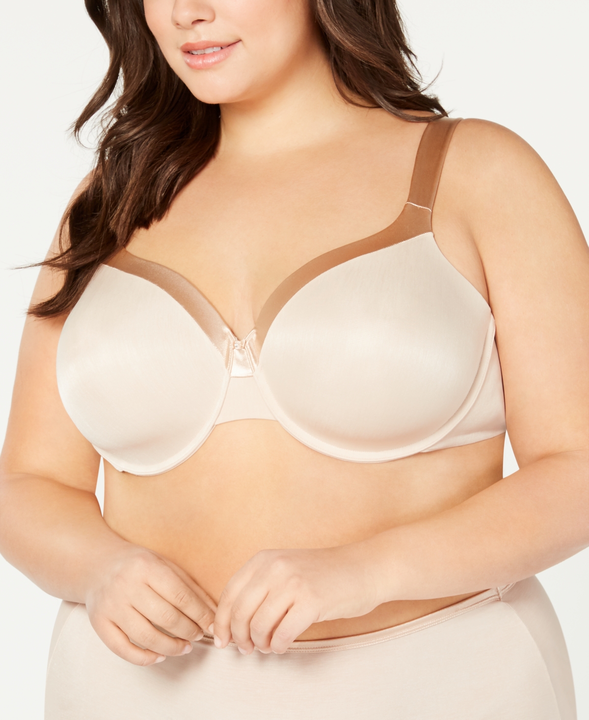 Illumination Full Figure Underwire Contour Bra 76338 - Wildberry