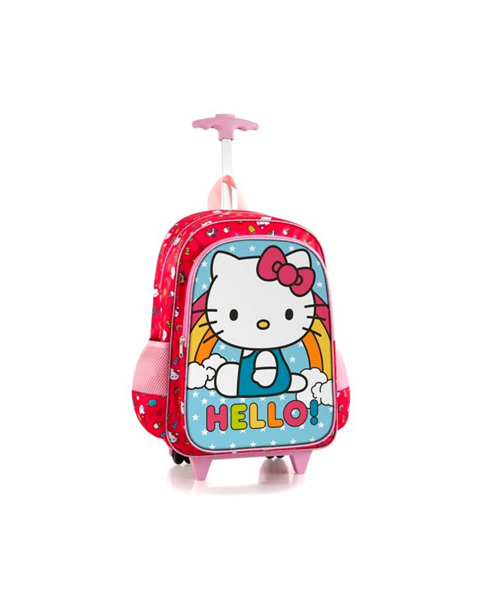 Hello kitty sales rolling backpack