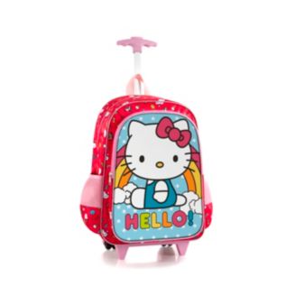 Hello kitty rolling backpack hotsell