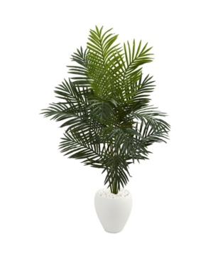 Nearly Natural 55' Paradise Artificial Palm Tree in Planter