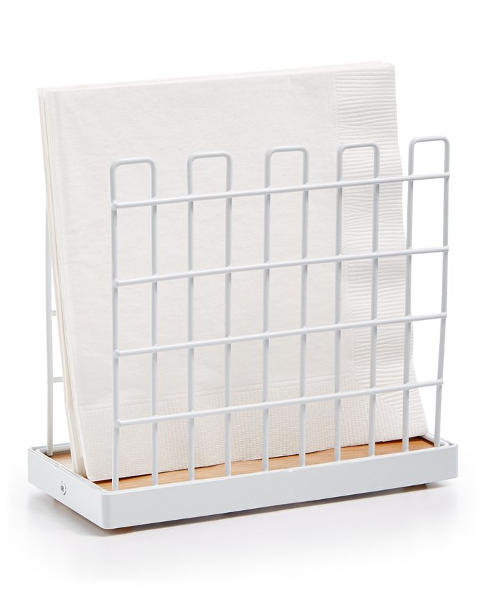 Martha Stewart Collection White Napkin Holder, Created for Macy's Macy's