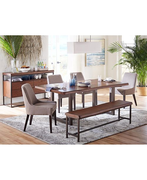 Furniture Everly Live Edge Dining Furniture Collection Created