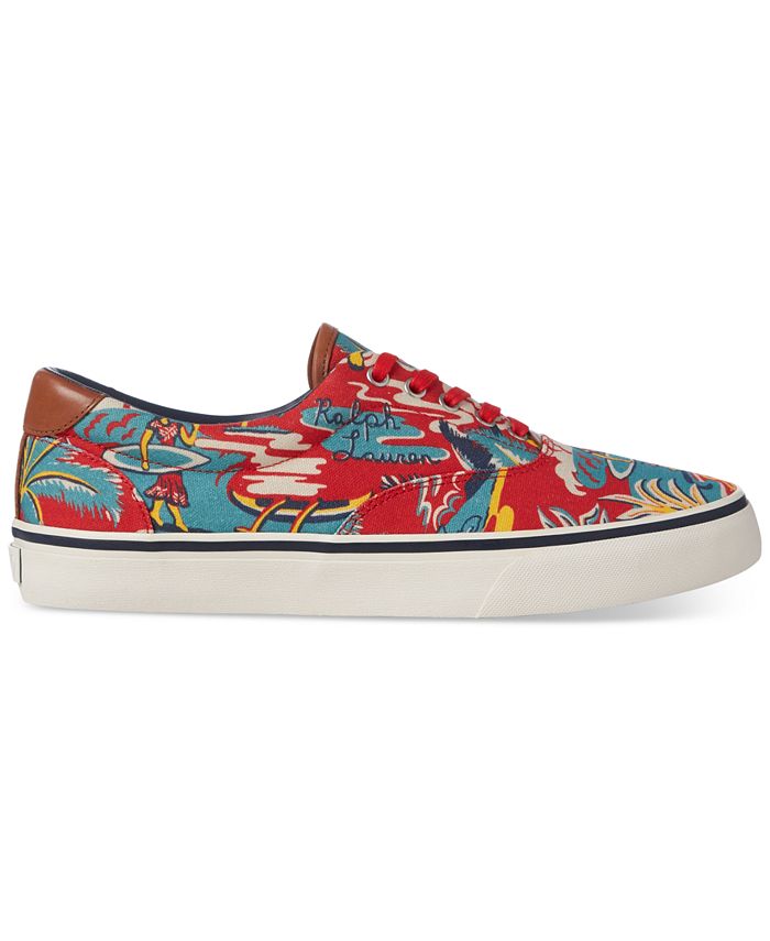 Polo Ralph Lauren Men s Floral Thompson Sneakers Macy s
