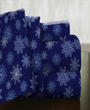Pointehaven Superior Weight Cotton Flannel Sheet Set - King Bedding