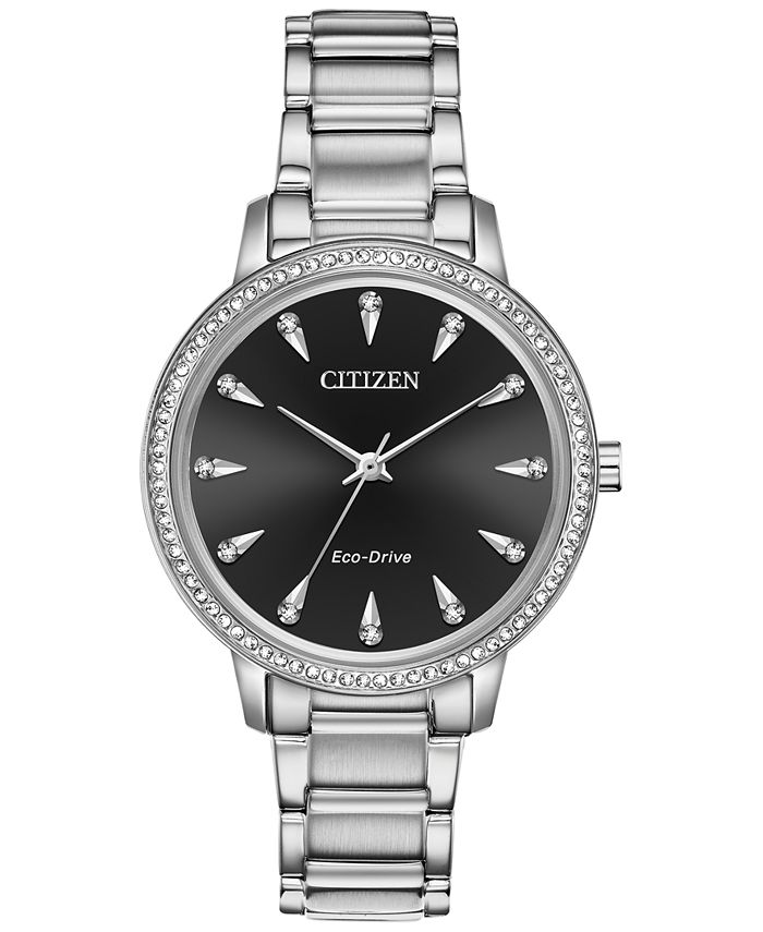 Citizen - Women's Silhouette Stainless Steel Bracelet Watch 36mm