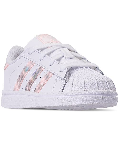 adidas Toddler Girls' Superstar Sneakers from Finish Line & Reviews ...