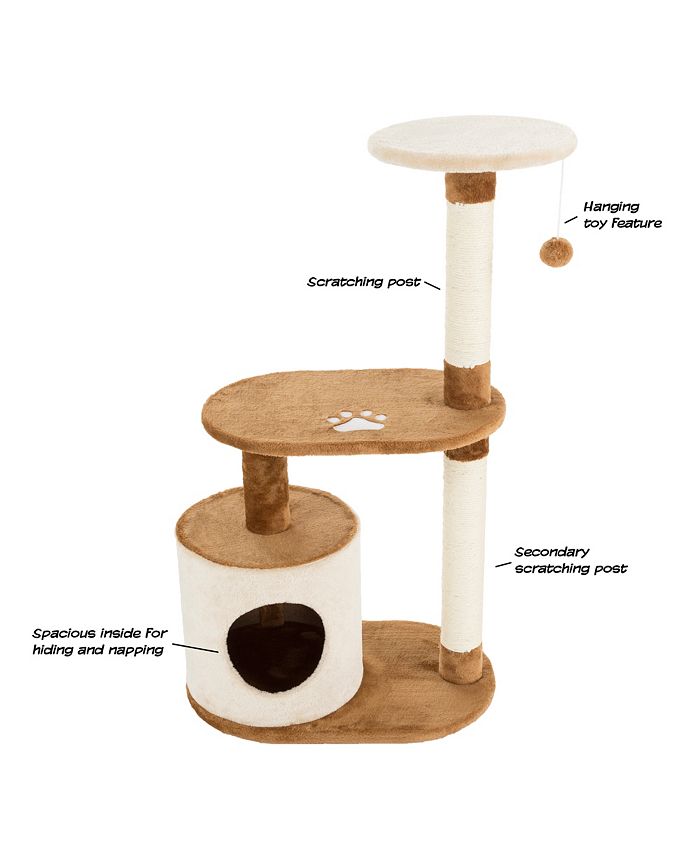 PetMaker Cat Tree Condo 3 Tier By Petmaker Macy's