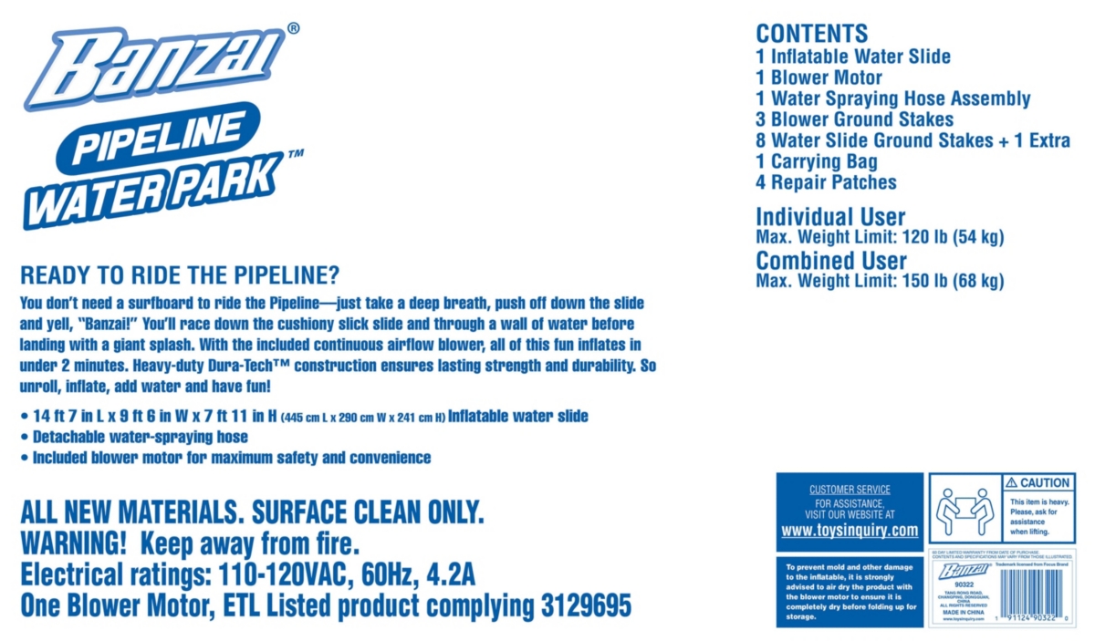 Dolu Oyuncak Sanayi Ve Ticaret A.s. Banzai Pipeline Water Park In Multi