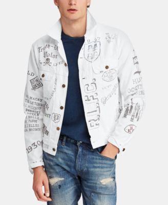 polo jean jacket mens