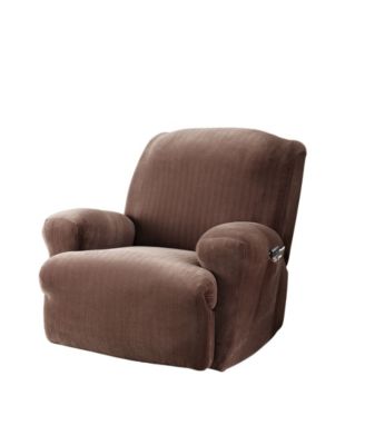 Sure Fit - Stretch Pinstripe One Piece Slipcover