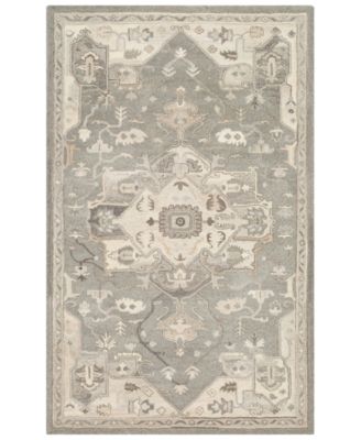 Livabliss - Caesar CAE-1196 Charcoal 5' x 8' Area Rug