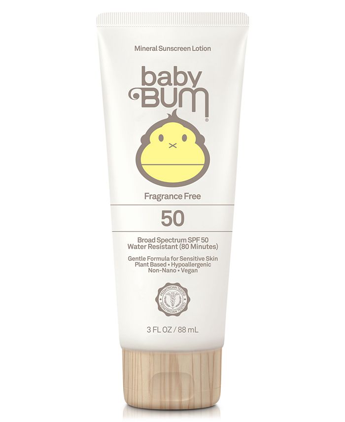 Sun Bum - Baby Bum SPF 50 Mineral Sunscreen Lotion, 3-oz.