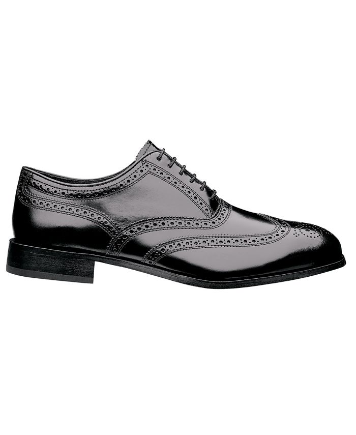 Chaussures Oxford Florsheim En Cuir Marron Sang De Bœuf - Taille 8, Largeur E/W - Style Wingtip à Glands