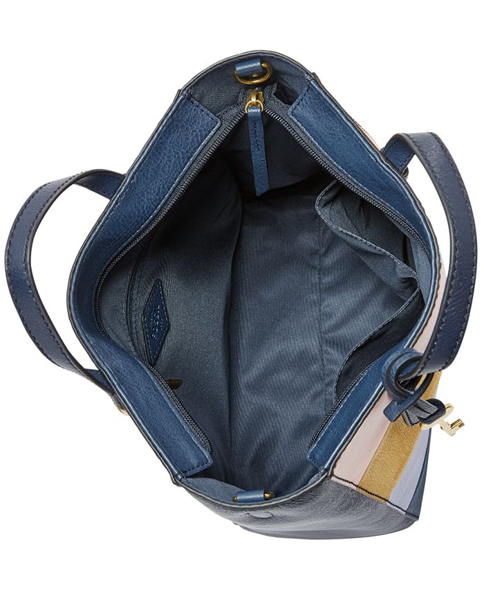 Fossil Camilla Patchwork Leather Backpack - Macy's