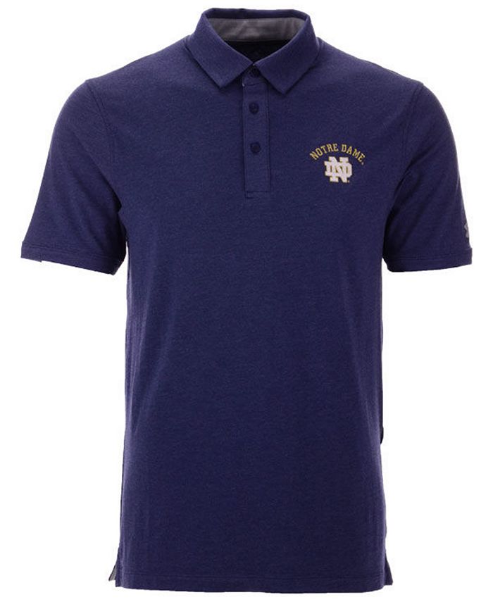 Under Armour Men's Notre Dame Fighting Irish Cotton Charged Polo ...