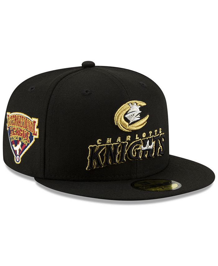 New Era Charlotte Knights League Patch 59FIFTY-FITTED Cap - Macy's