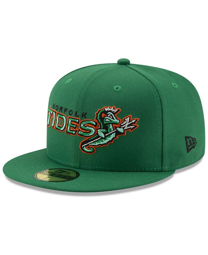 New Era Norfolk Tides League Patch 59FIFTY-FITTED Cap - Macy's