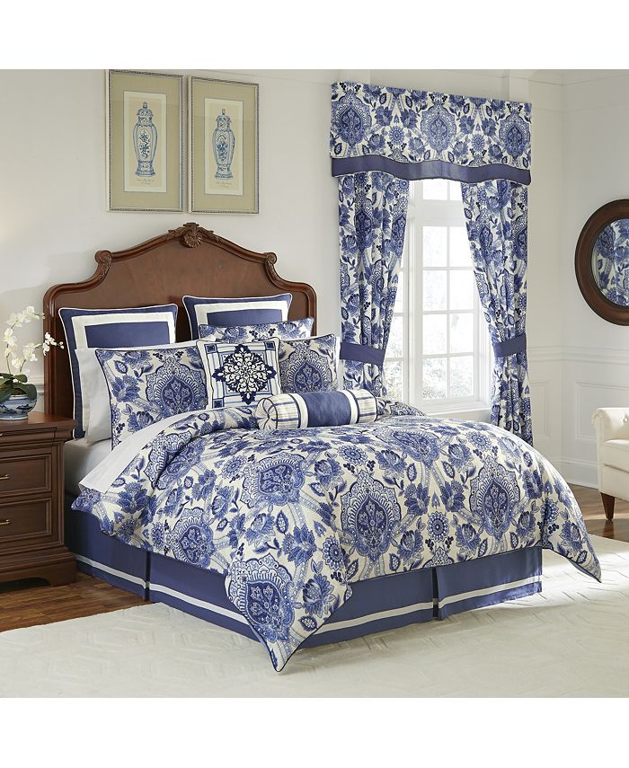 Croscill Leland 4Piece King Comforter Set Macy's