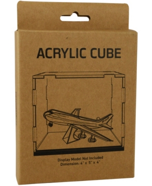 FASCINATIONS METAL EARTH ACRYLIC DISPLAY CUBE