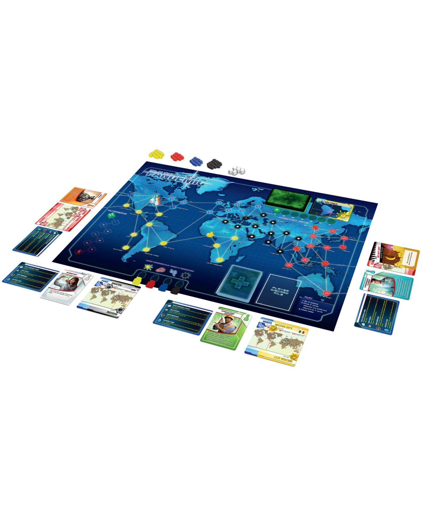 Детская игрушка Z-Man Games Pandemic Board Game — фото 4