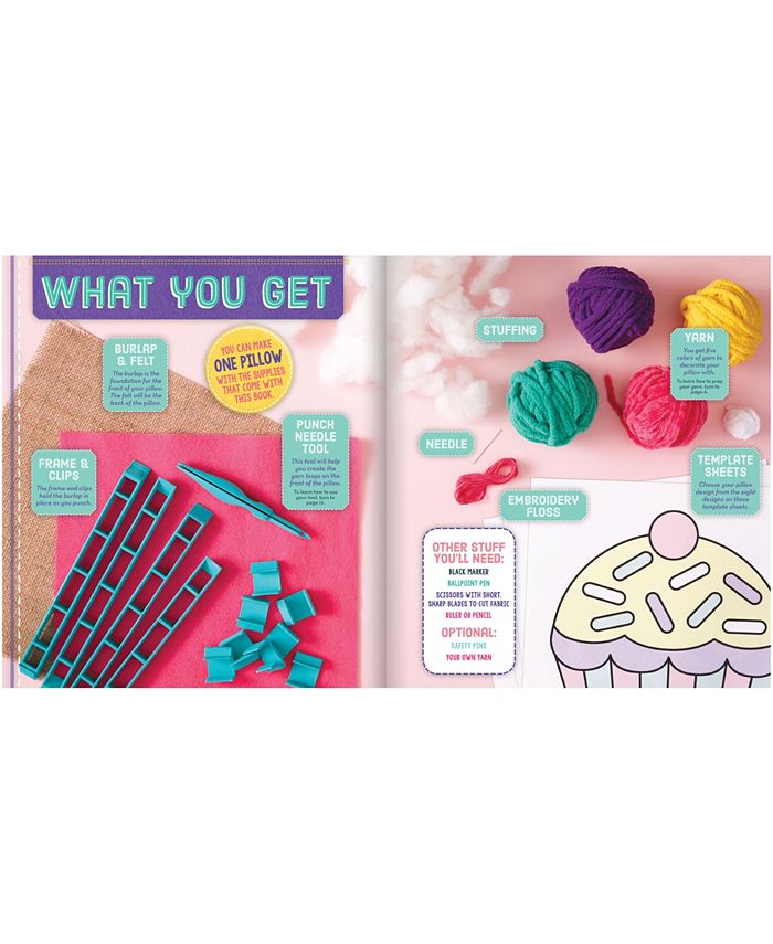 Klutz Punch Yarn Pillow Macy's