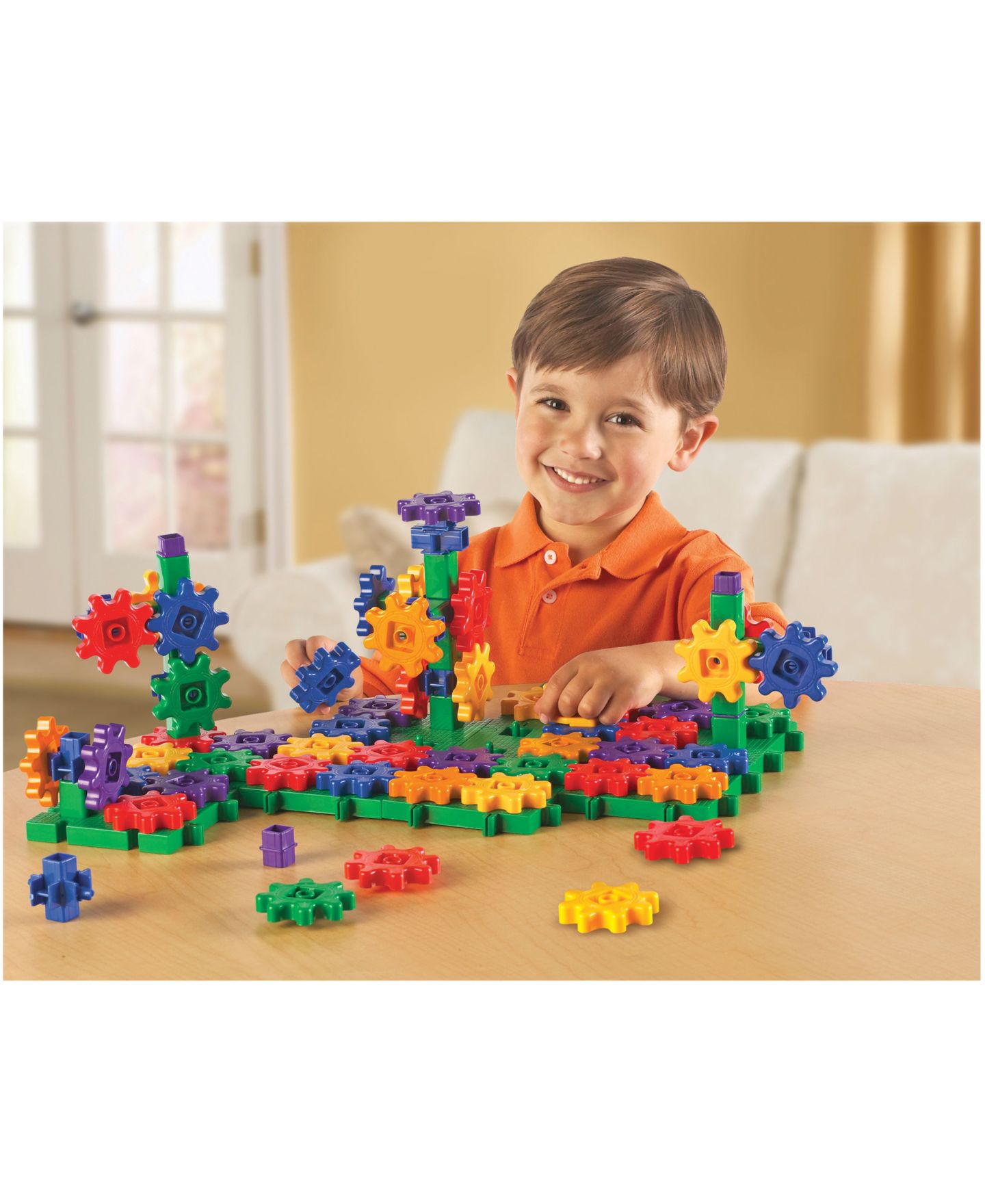 Детский конструктор Learning Resources Gears! Gears! Gears! 96-Piece Building Set, Ages 3+ — фото 7