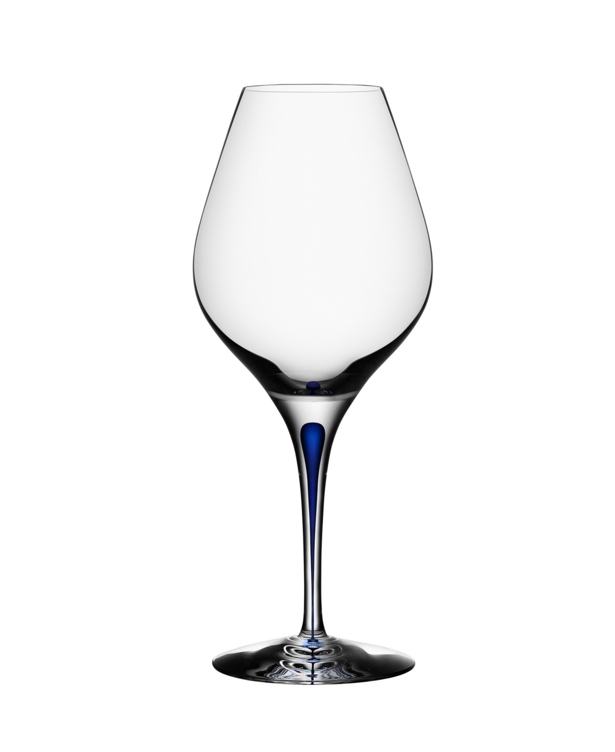 Orrefors Intermezzo Blue Aroma Glass In Clear