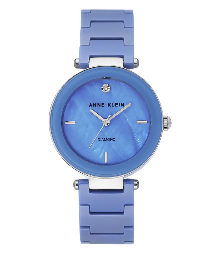 Anne klein online blue ceramic watch