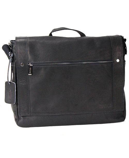 Cole Reaction Colombian Leather Messenger Bag & Reviews