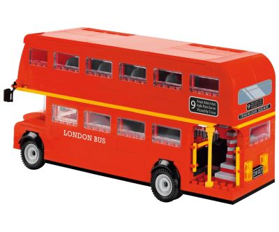 COBI Action Town London Bus 435 Piece Construction Blocks Building Kit