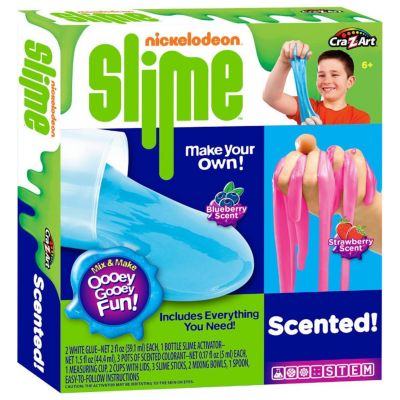 Cra Z Art Cra Z Slime Nickleodeon Make Your Own Scented Slime Kit