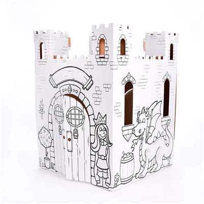 Fairy Tale Castle Cardboard Playhouse