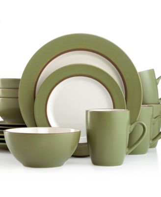 Thomson Pottery - Kensington Cedar 16-Piece Dinnerware Set