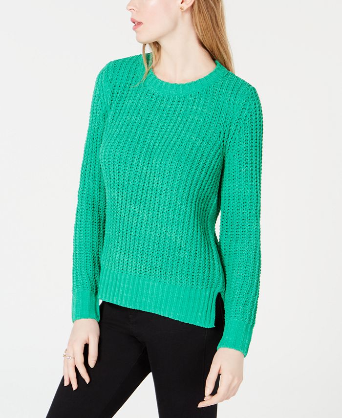 Maison Jules Matte Chenille Sweater, Created for Macy's & Reviews ...